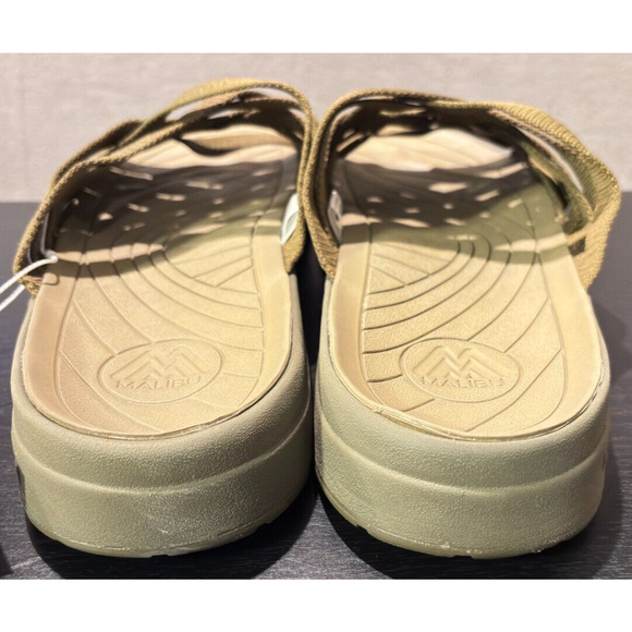MALIBU SANDALS Zuma EVA Rubber Nylon Olive Green Men\'s Size 13 Sandals main image 6